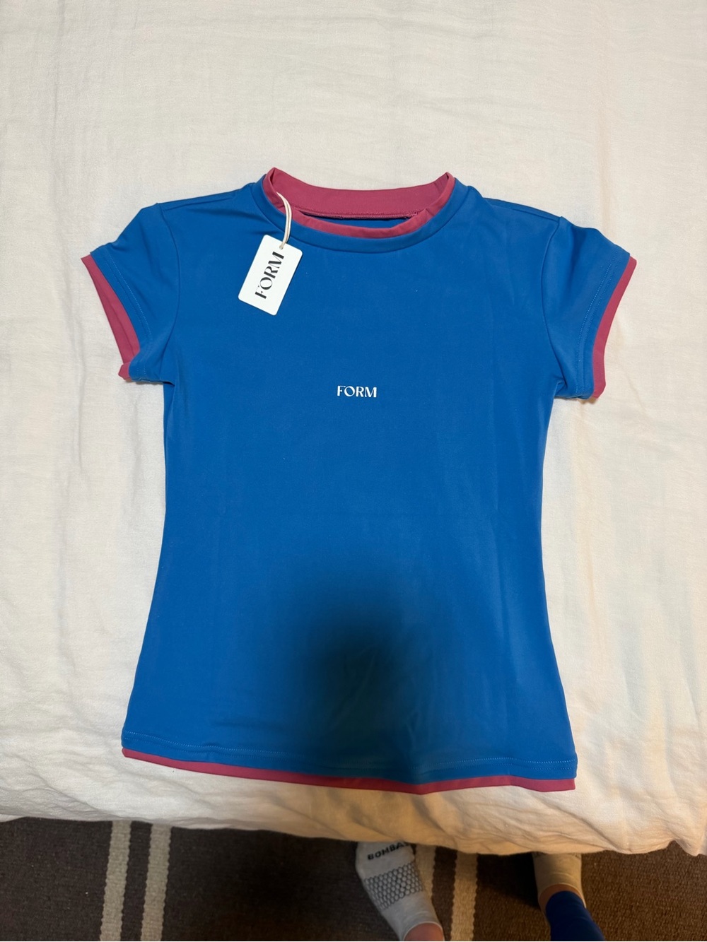 Form Activewear Women’s Blue & Pink Tee